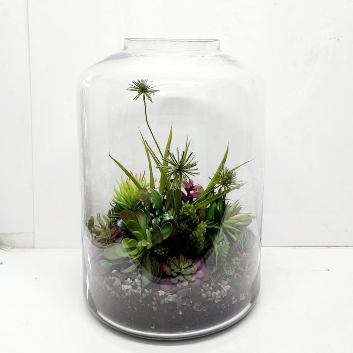 Terrarium Glassware Range - glass atrium vase