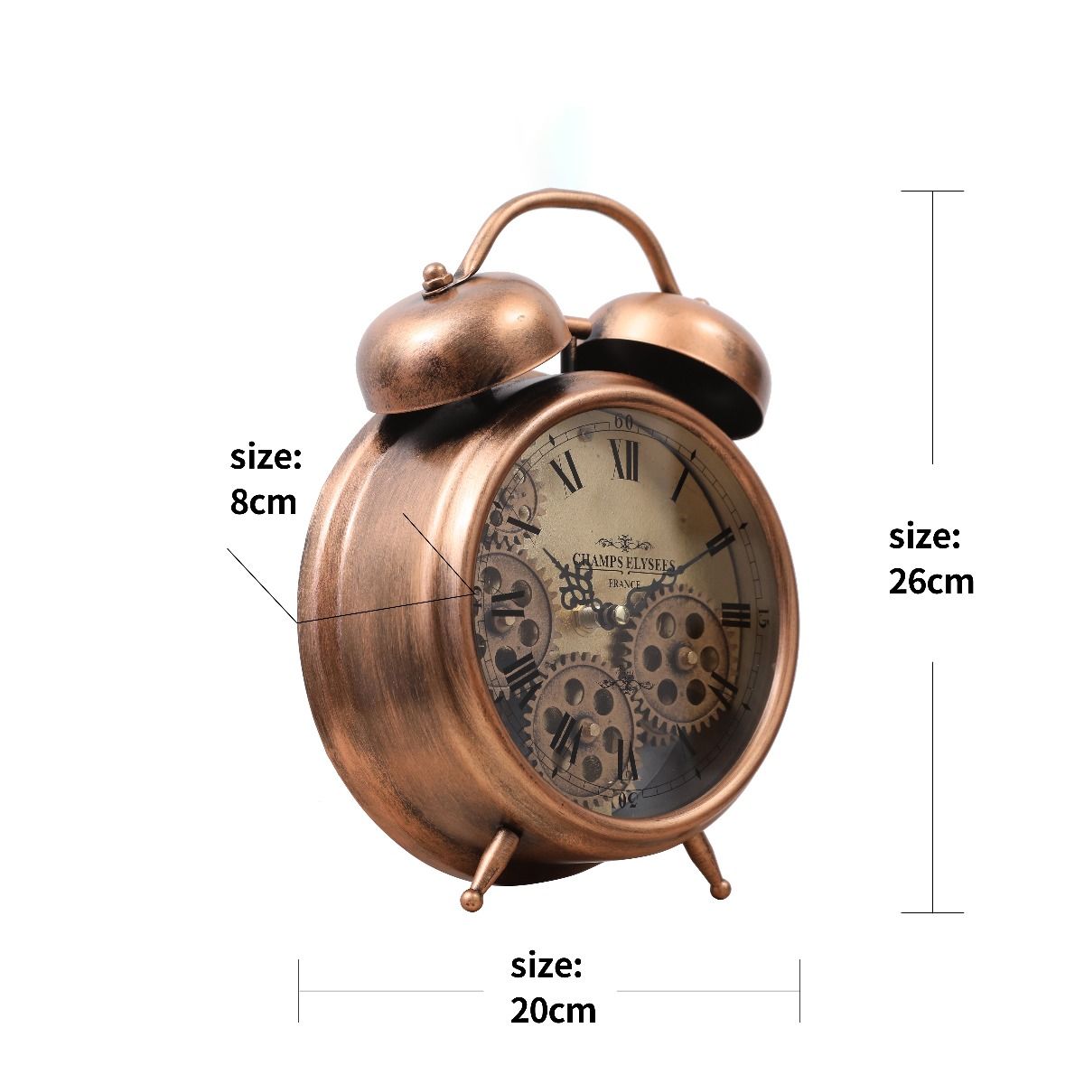 Industrial/vintage-inspired clock range - MODEL 025