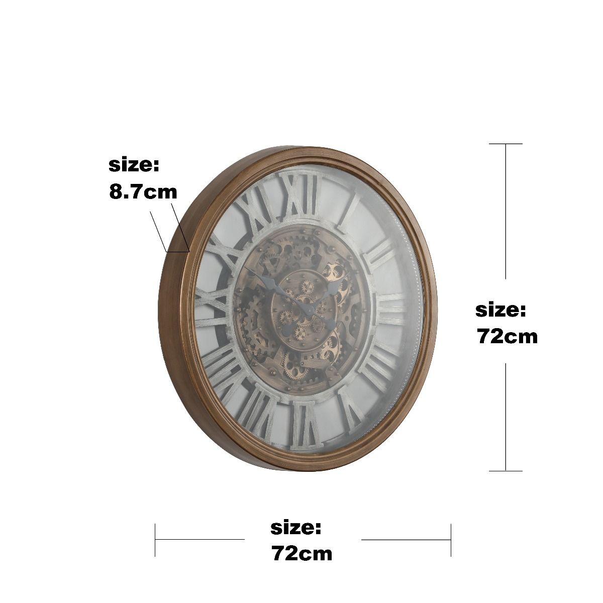Industrial/vintage-inspired clock range - MODEL 016