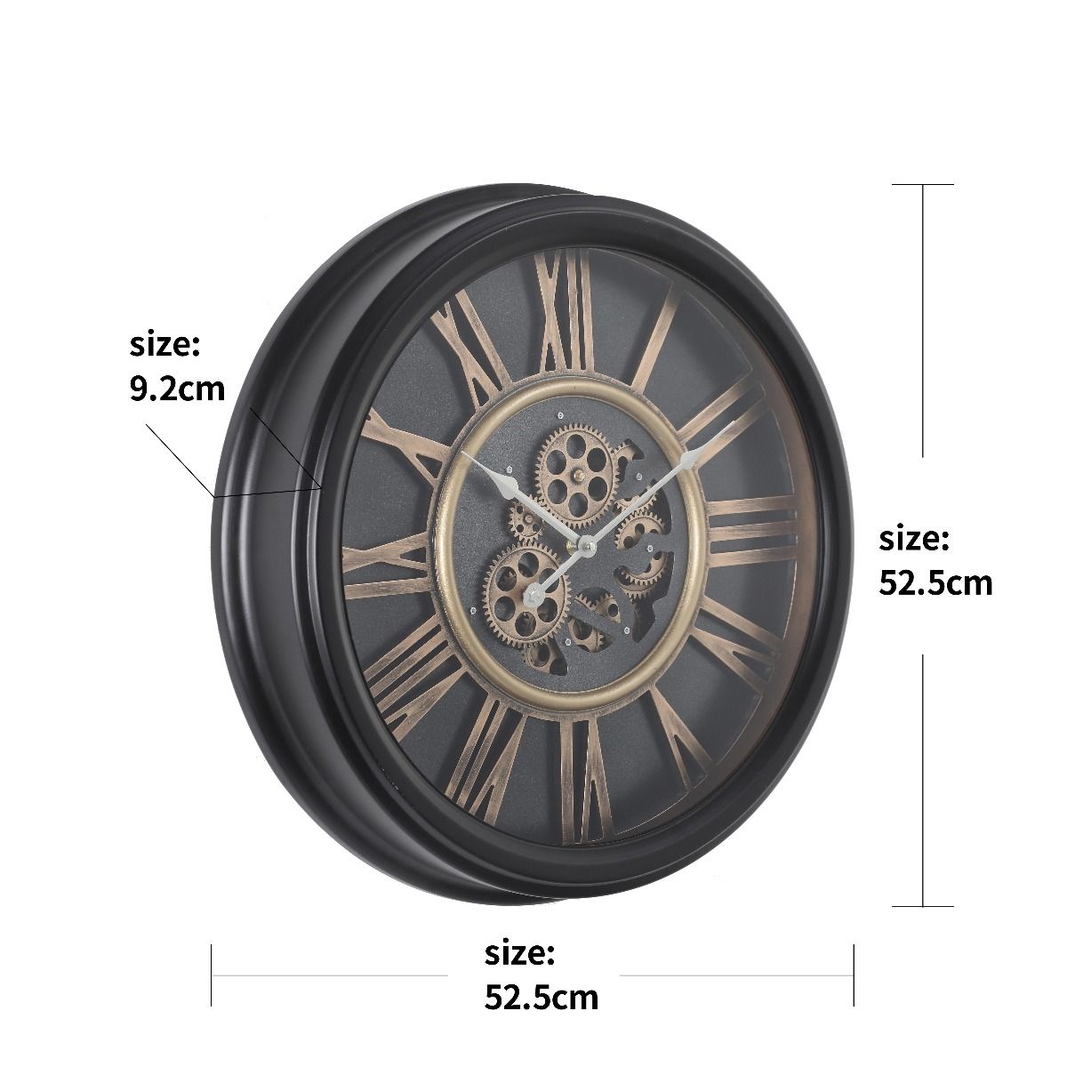 Industrial/vintage-inspired clock range - MODEL 08